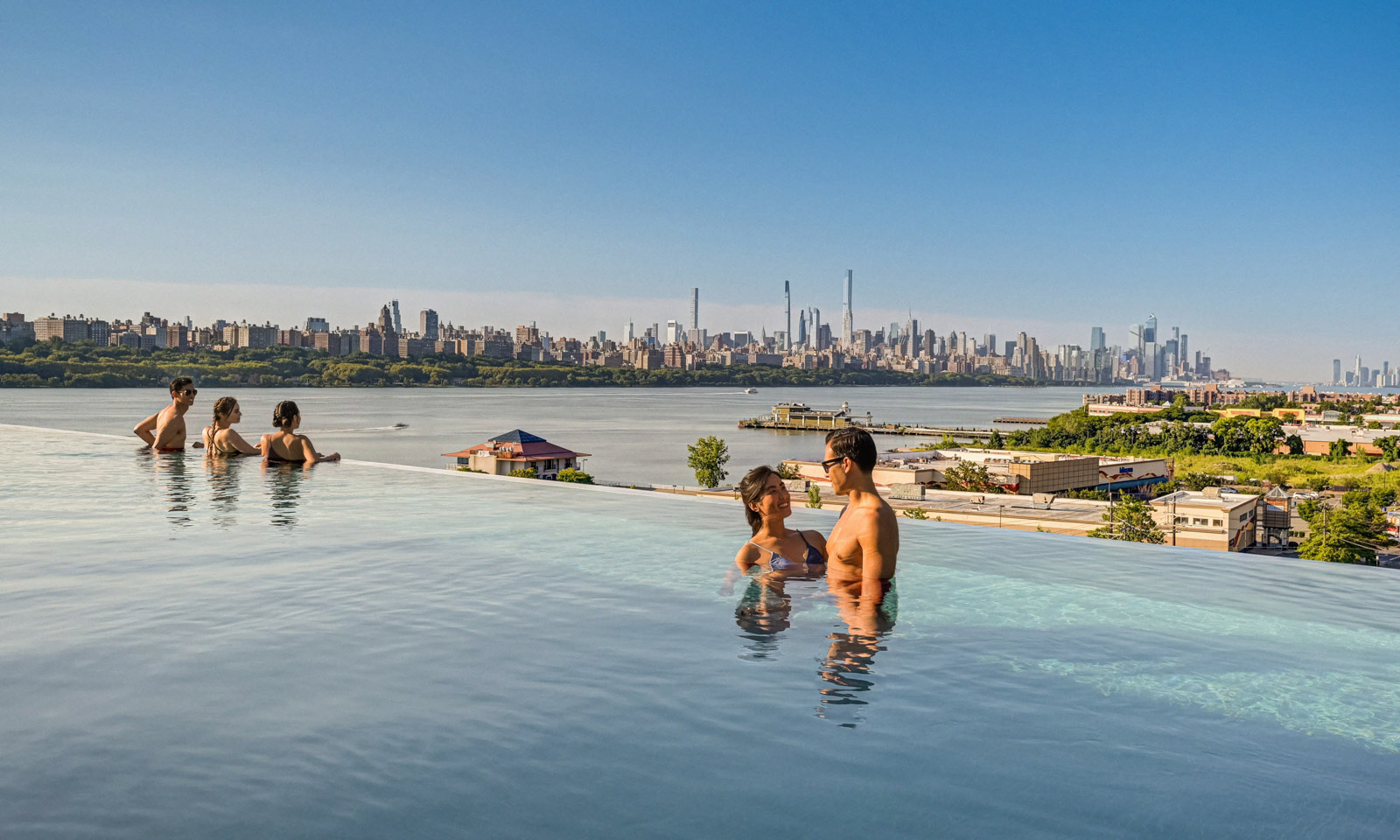 SoJo Spa Club Rooftop Pool Video Production and Photography